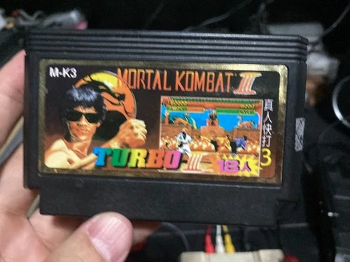 Famicom NES Game Mortal Kombat III Turbo 18 Players (Glob)