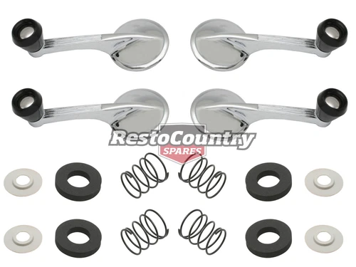 Holden Window Winder Handle +Spring + Backing plate FE FC FB EK EJ EH HD HR X4 - Picture 1 of 1