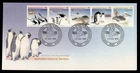DR WHO 1988 AUSTRALIAN ANTARCTIC TERRITORY FDC WILDLIFE STRIP CASEY R69351