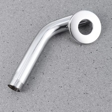 15 Cm Handheld Shower Wall Connector Stainless Steel Mount Holder Arm Flange