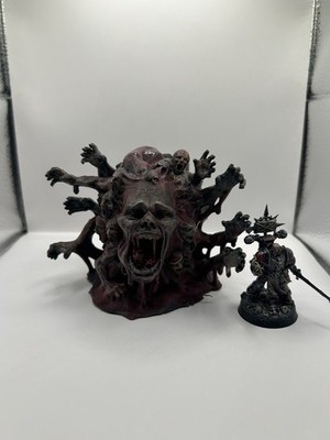 Warhammer 40k - Chaos - Großes Monster - Verluchte Kultisten - Torment bemalt