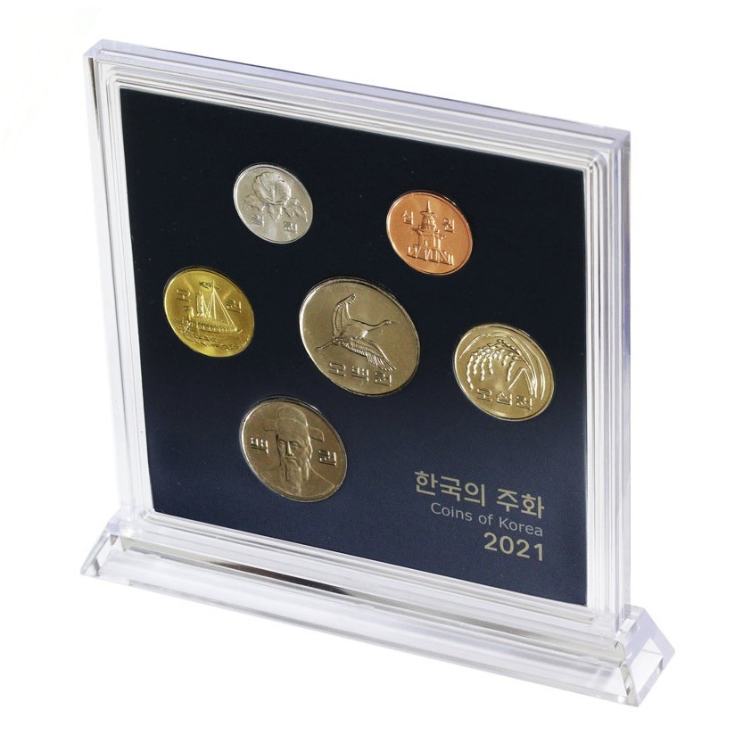 2021 South Korea Mint Coin Set - 1 Won to 500 Won KOMSCO | eBay