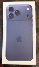 Apple iPhone 17 Pro Max 256GB Deep Blue Empty BOX ONLY w/ Paper Insert