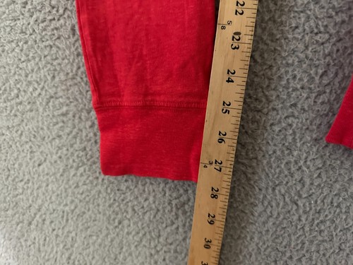 Nike Sweatpants Womens Size Small Red lightweight Drawstring Adult Cotton Blend - Picture 6 of 6