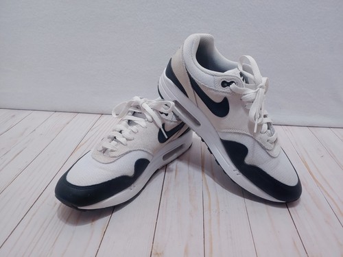 Nike Air Max 1 ESS White Black Summit Men's Size 9.5 FZ5808-101