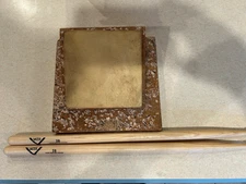 Vater 2B Hand Selected Hickory Wood Tip Drum Sticks + Practice Pad