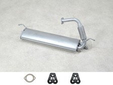 Endtopf NEU für Smart ForTwo Cabrio Coupe 1.0 Turbo Euro5B Auspuff + Anbaut. Kat