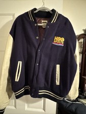 HBO SPORTS INSIDE THE NFL BOMBER JACKET XL UOMO VINTAGE