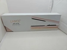 L'ANGE Aplatir Ceramic Flat Iron Hair Straightener Blush Pink Tested Free Ship .