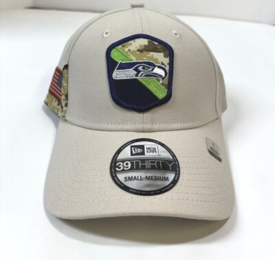 Seattle Seahawks NFL NE 2023 Salute To Service Flex-Fit Hat~ Stone | eBay