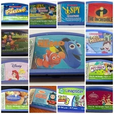 LeapFrog Leapster Games - Large Selection - You Pick - Great Choice + Variety