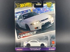 Hot Wheels Nissan GT-R BCNR33 GREDDY Modern Classics FPY86-961 D 1/64