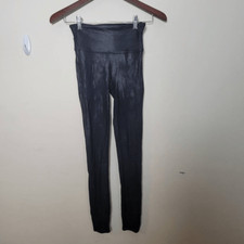Spanx Faux Leather Leggings Black Small