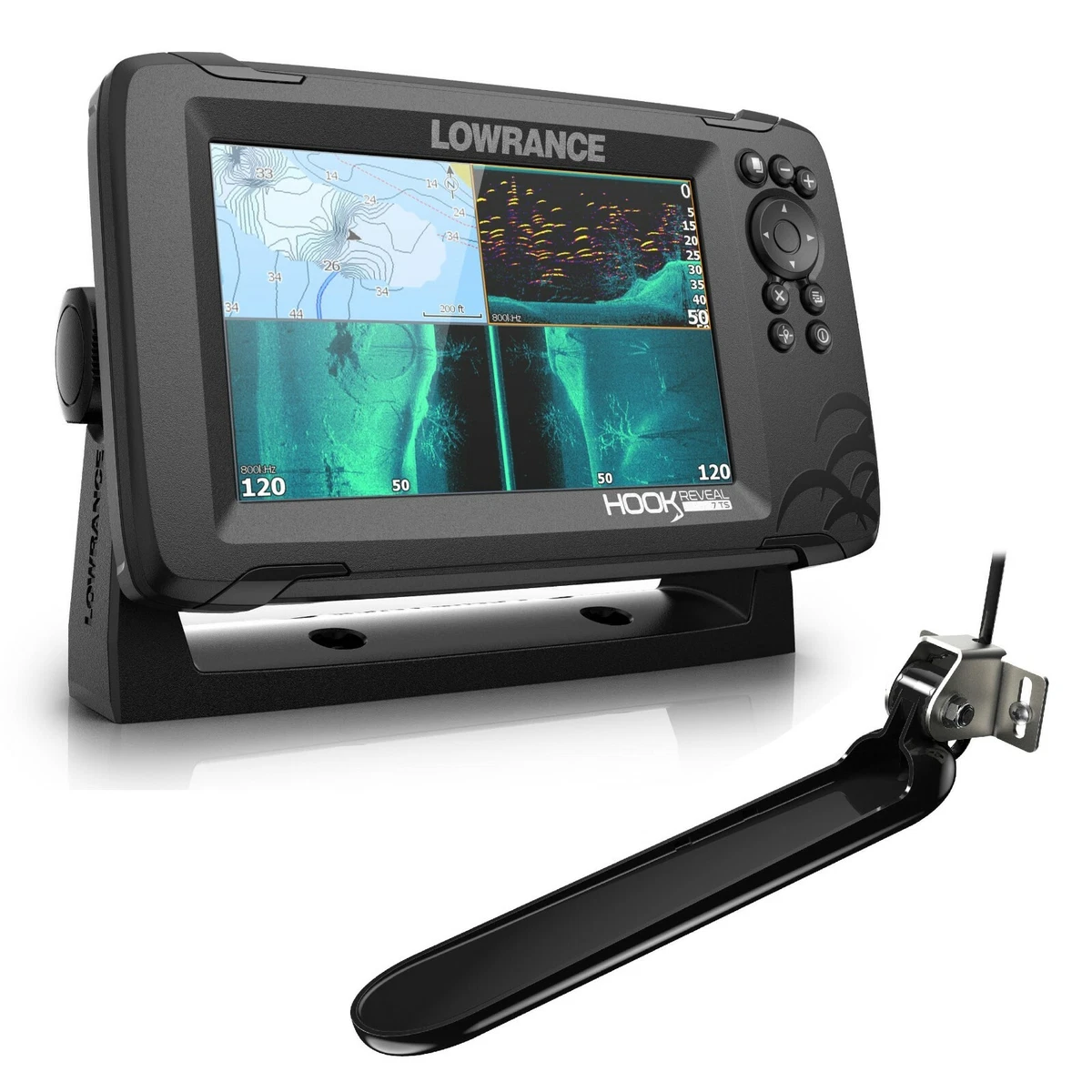 LOWRANCE HOOK REVEAL7 TRIPLESHOT