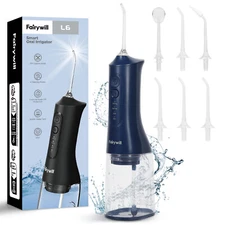Fairywill L6 Cordless Water Flosser Dental Oral Irrigator Water Floss Pick Teeth