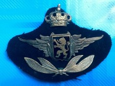 #0796# Insigne militaire belge "béret de l'armée de l'air"