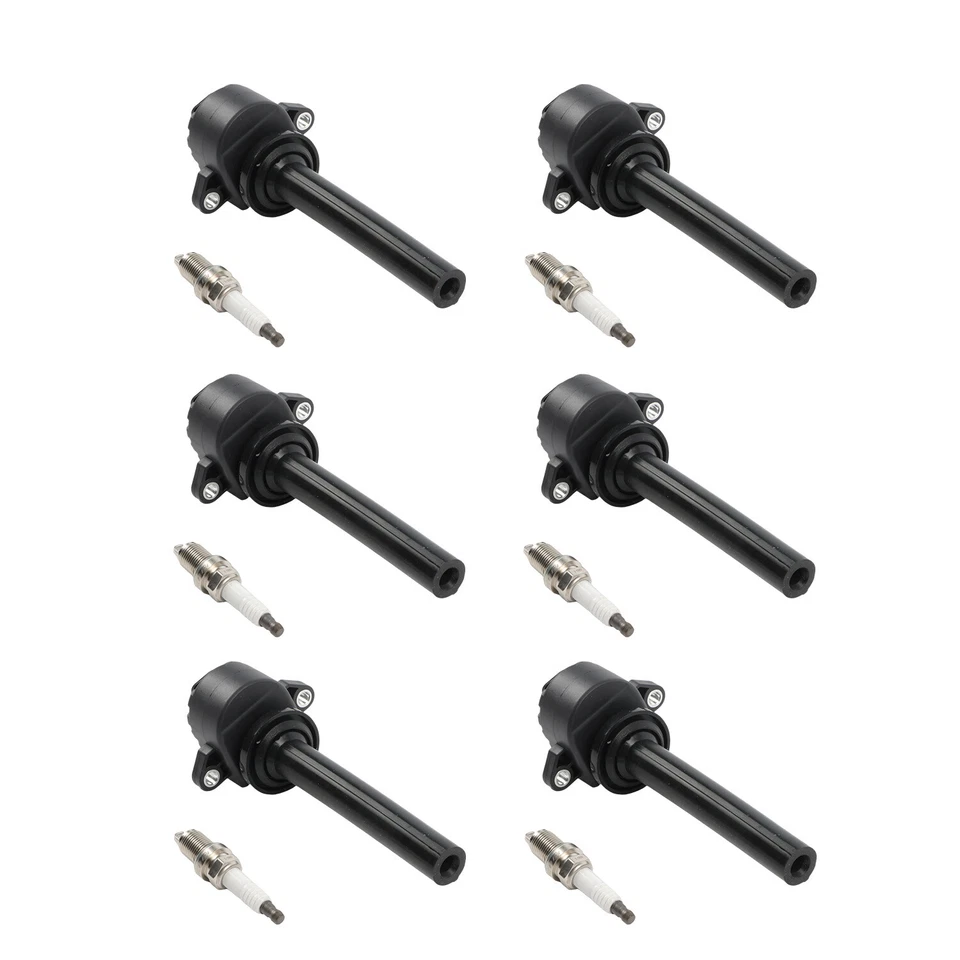 6pcs Ignition Coils UF252+Iridium Spark Plugs 7090 For Honda Passport 2000-2002 - Image 3 of 4