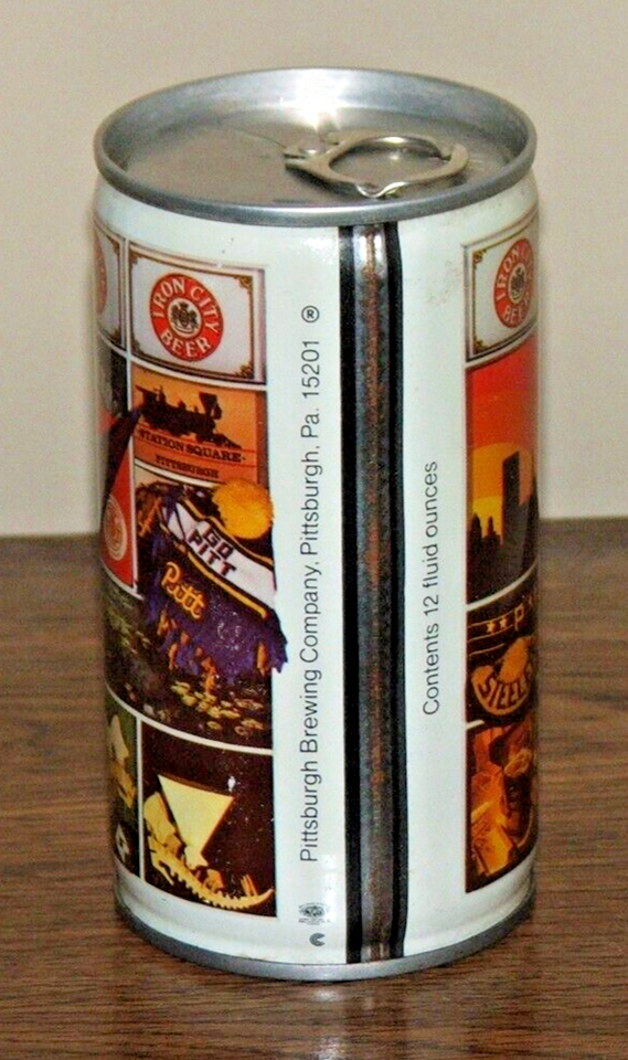 IRON CITY BEER CAN 1982 PITTSBURGH PENGUINS eBay