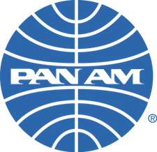 Pan Am Logo, Boeing: 747 or 727 Sticker sticker waterproof high quality