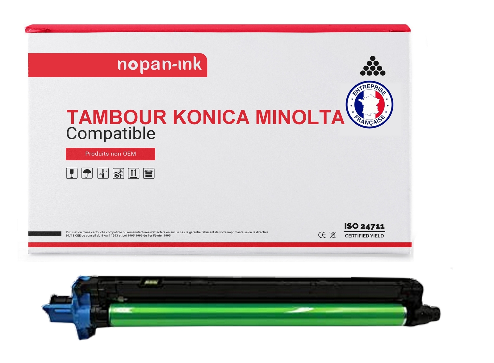 Tambour DR-512CL pour imprimer vos présentations et rapports au bureau au quotidien