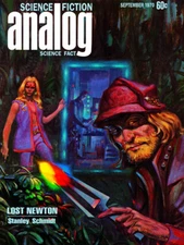 Analog Science Fiction-Science Fact  Vol 86, No. 1, Sept 1970 Art Poster 18x24