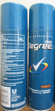 2x DEGREE MEN Deodorant  ANTIPERSIRANT Power 6oz  Old stock Discontinued sport
