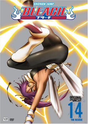 SHONEN Jump BLEACH Original AND UNCUT 14 RESCUE (DVD) BRAND NEW!!!