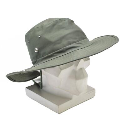 Buschhut der Marke MFH Militärstil oliv Sommer Dschungel Panama Bucket Cap Buschhut