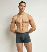 DIM Classic Men's Modal Cotton Boxer Trunk Green Size L D0CI8C1-B2W French Brand
