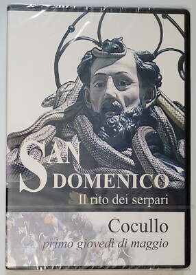 San Domenico Il Rito Dei Serpari DVD Cocullo Italy Documentary Import SEALED