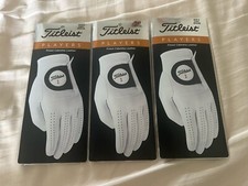 New Titleist Players Finest Cabretta Leather - Lot of 3 Gloves Cadet Medium M