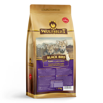 Wolfsblut - Black Bird Large Breed Puppy - 2 kg