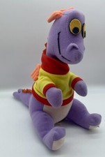 Rare FIGMENT 1982 Walt Disney World Epcot Plush Purple Dragon 13  L x 10  H VTG