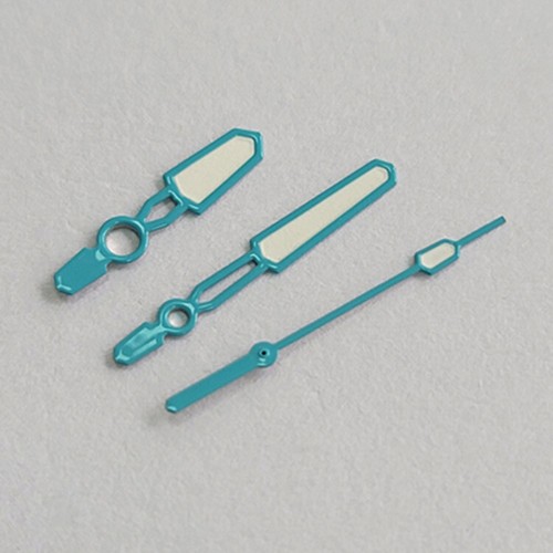 Watch Hands Green Luminous Watch Modification Part for NH35/NH36/4R Movement - Picture 11 of 13