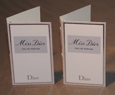  MISS DIOR   EAU DE PARFUM BY DIOR  2  X  1ml  BNIB