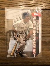 2021 Topps Series 1 WADE BOGGS Platinum Players Die-Cut Red Sox #PDC-20 HOF