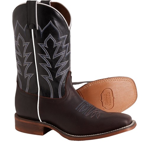 Nocona Burnished Tan Nile Hornback Croc. Cowboy Boots in Men\'s size 10D/10.5D Nocona boots 10d - Gem main image 3