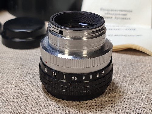 Nice Ukrainian Arsenal lens Helios 103 1.8/53mm Kiev, - Picture 5 of 12