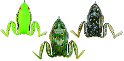Zebco Kunstköder Top Frog in 3 Design Oberflächenköder Frosch für Hecht und Wels