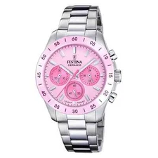 Festina F20693/2 Women's Ceramic Chronograph Watch