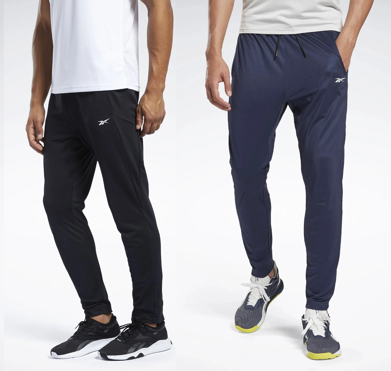 REEBOK MENS WORKOUT TRAINING PANTS TRACKSUIT BOTTOMS FOOTBALL JOGGERS GYM
Opens in a new window or t