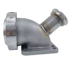 2.5 Vband 90 Deg T3t4 Stainless Turbo Elbow W Tial Wastegate 44mm Mvr Flange