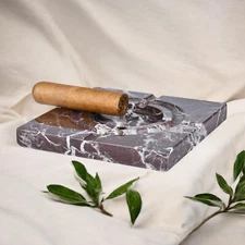 Luxury Marble Ashtray - Cigar Ashtrays Outdoor - Home Decor & Cigar Accessories
