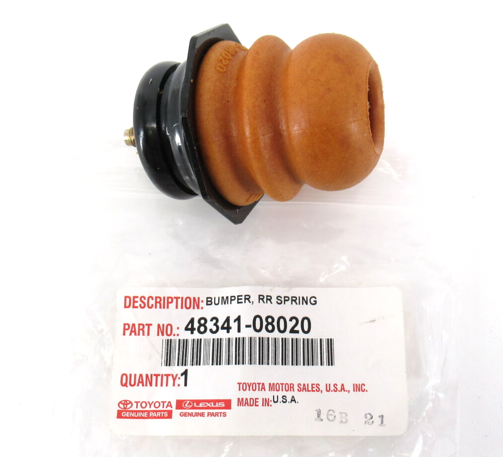 Genuine OEM Toyota 48341-08020 Rear Coil Spring Damper 1998-2003