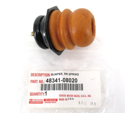 Genuine OEM Toyota 48341-08020 Rear Coil Spring Damper 1998-2003