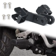Foot Peg Lowering Plate Mount Kit Aftermarket Fit For KAWASAKI 1987-2018 KLR650
