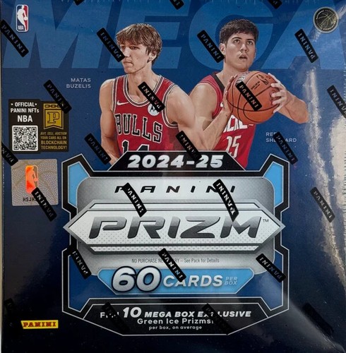 2024-25 Panini Prizm NBA Basketball Hobby MEGA Box FACTORY SEALED!!