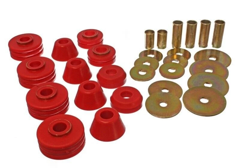 Energy Suspension 3.4109R Body Cab Mount Set Fits 73-80 C10 Pickup C1500 Pickup - Image 2 of 4