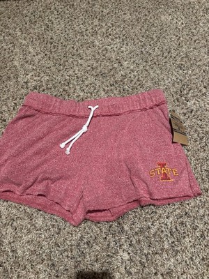 New W/ Tags Women s Rivalry Threads 91 Iowa State Soft Athletic Shorts Size Med