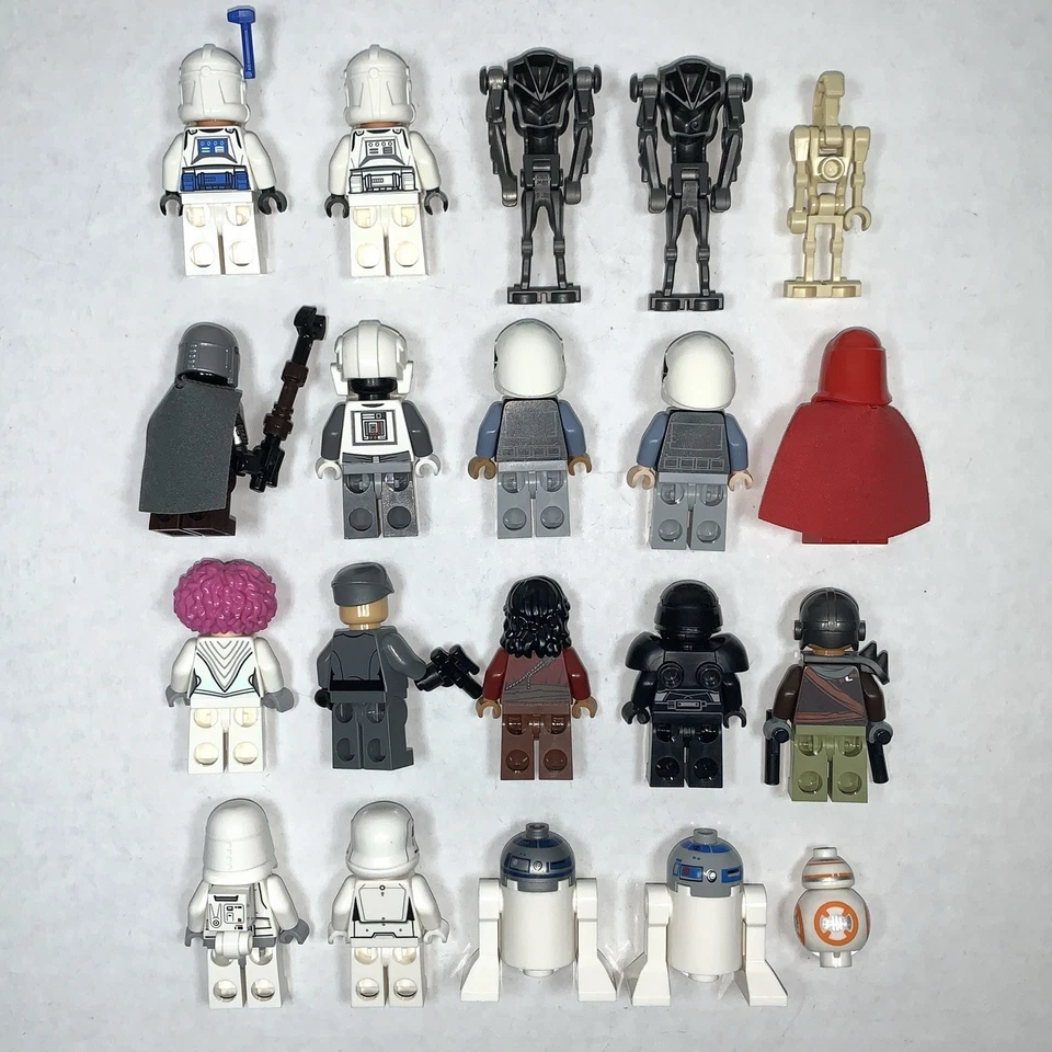 LEGO Star Wars Minifiguras LOTE DE 20 (Clones, Troopers, Droides, Etc.) Foto 3 de 3